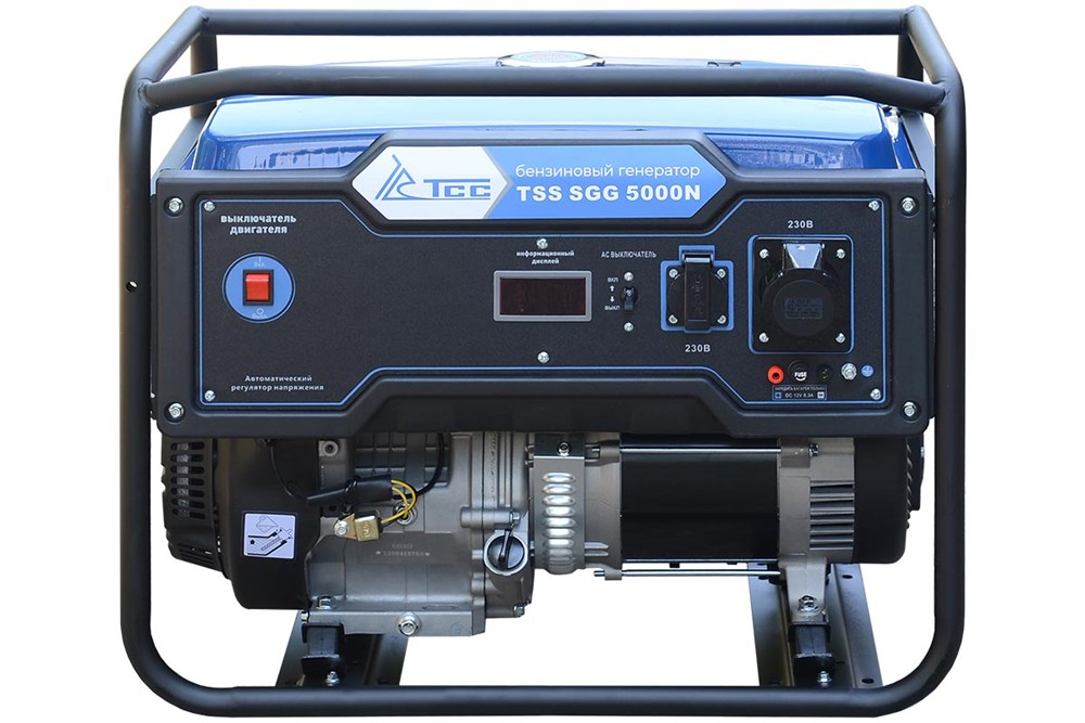 Фото 3 - Бензогенератор TSS SGG 5000N.