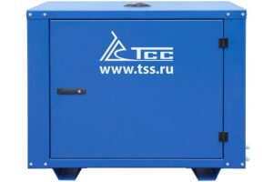 Фото 14 - Бензогенератор TSS SGG 6000EHNA в кожухе.