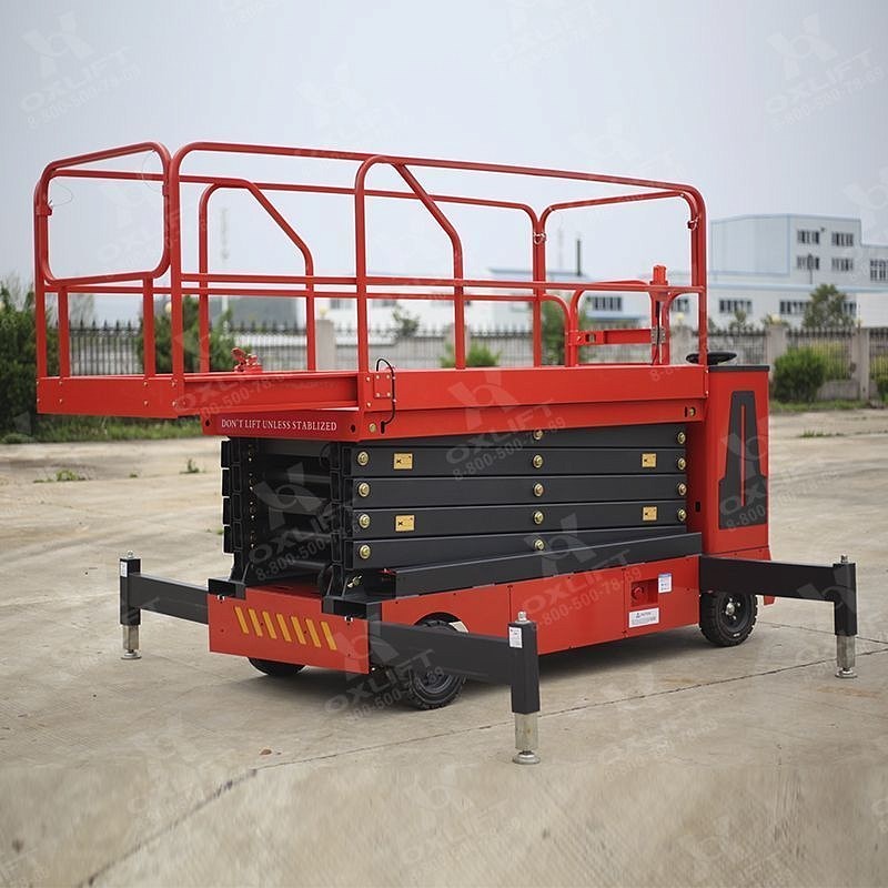 Фото 96 - Самоходный Ножничный Подъемник QZ-030-110 WD OXLIFT 300 кг 11 м.