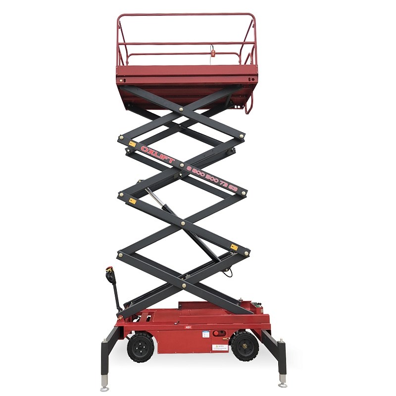 Фото 73 - Самоходный Ножничный Подъемник QZ-050-090 OXLIFT 500 кг 9 м.