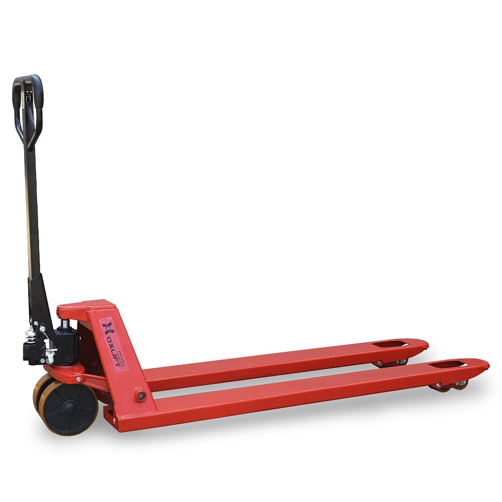 Фото 26 - Длинная тележка OX 25-L2000 OXLIFT 2 м 2500 кг.