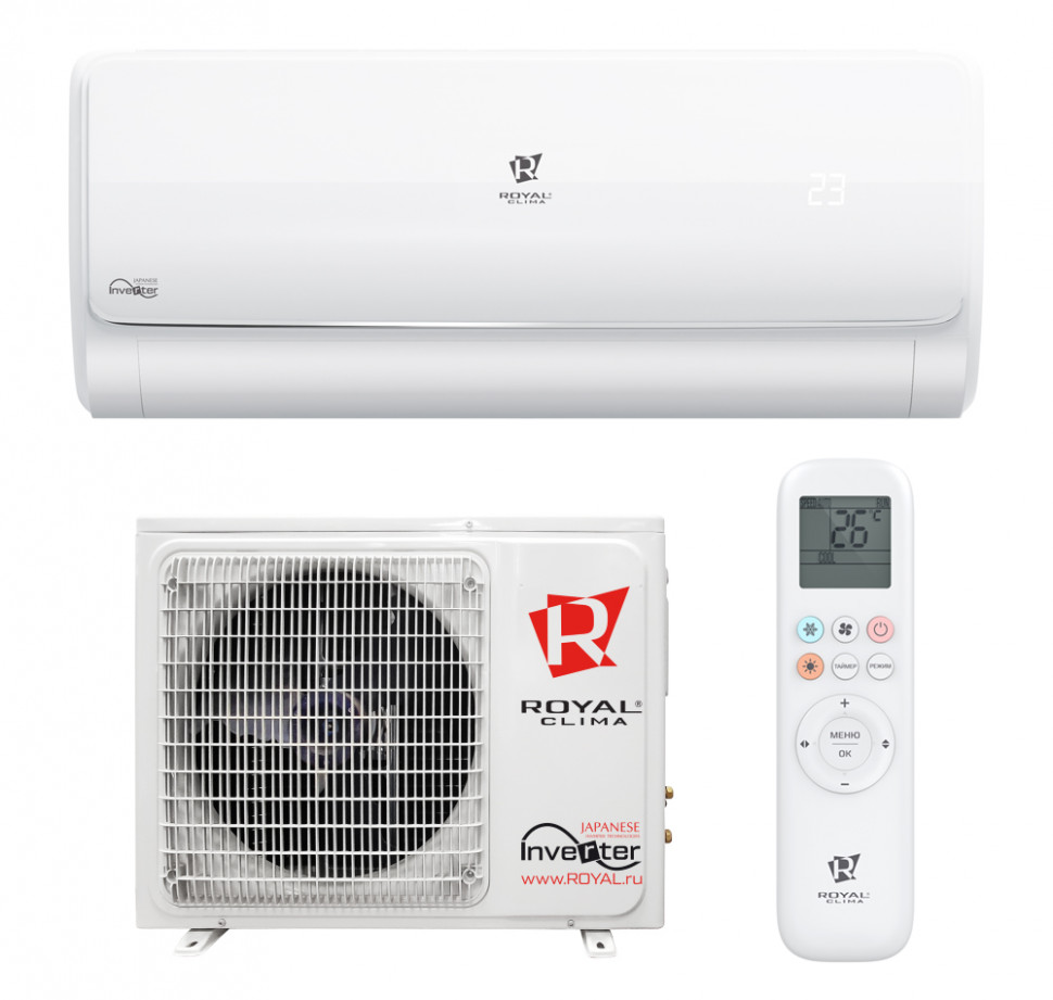Фото 1 - Кондиционер ROYAL Clima RCI-VNI29HN серии VELA Inverter.