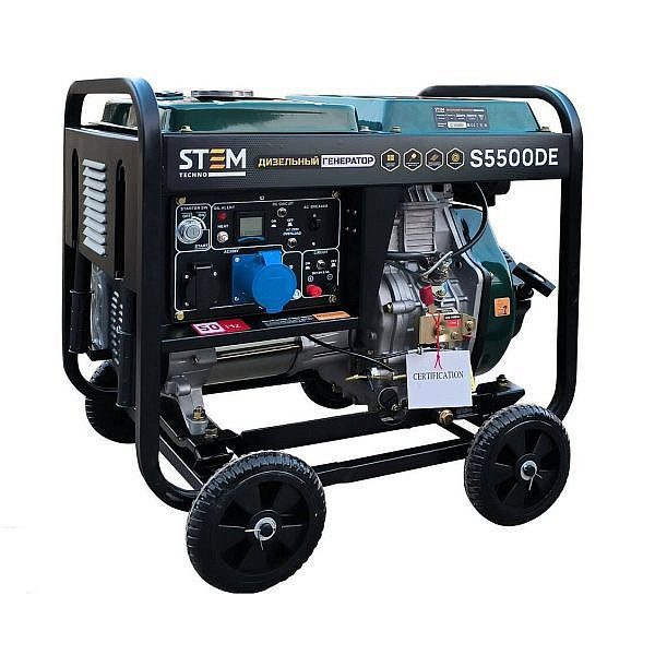 Фото 31 - ГЕНЕРАТОР ДИЗЕЛЬНЫЙ STEM TECHNO S5500DE (5,5 КВТ).