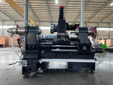 Фото 4 - MetalTec NeoTurn 60DYS (Syntec)- Токарный станок ЧПУ с наклонной станиной и противошпинделем.