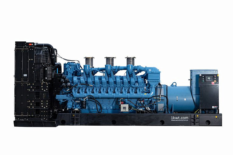 Фото 1 - P1300MT дизельный генератор MGE 1300 кВт Открытая на двигателе MTU / 12V4000G23.